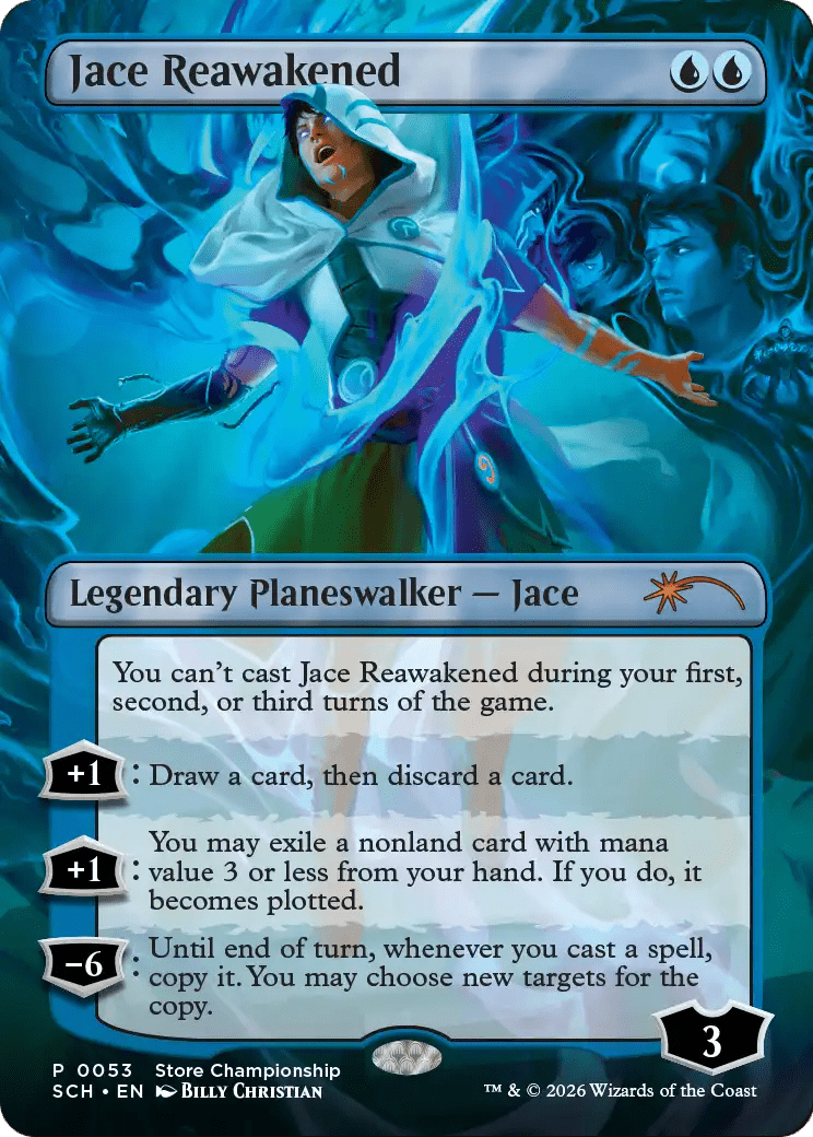 Jace Reawakened [Store Championship 2026] MTG Single Magic: The Gathering  | Multizone: Comics And Games