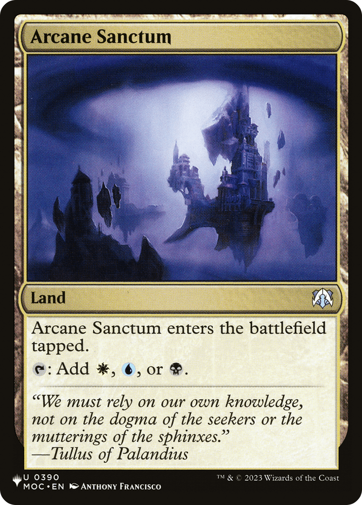 Arcane Sanctum (MOC) [The List] MTG Single Magic: The Gathering  | Multizone: Comics And Games