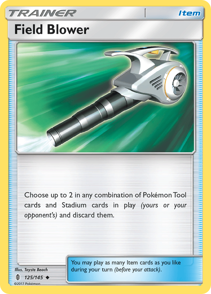 Field Blower (125/145) [Sun & Moon: Guardians Rising] Pokemon Single Pokémon  | Multizone: Comics And Games