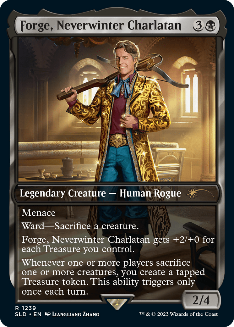 Forge, Neverwinter Charlatan [Secret Lair Drop Series] MTG Single Magic: The Gathering  | Multizone: Comics And Games
