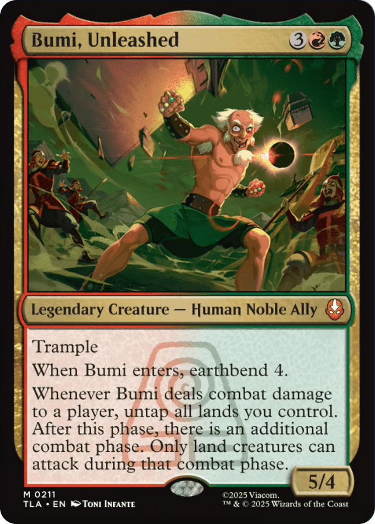 Bumi, Unleashed [Avatar: The Last Airbender] MTG Single Magic: The Gathering  | Multizone: Comics And Games