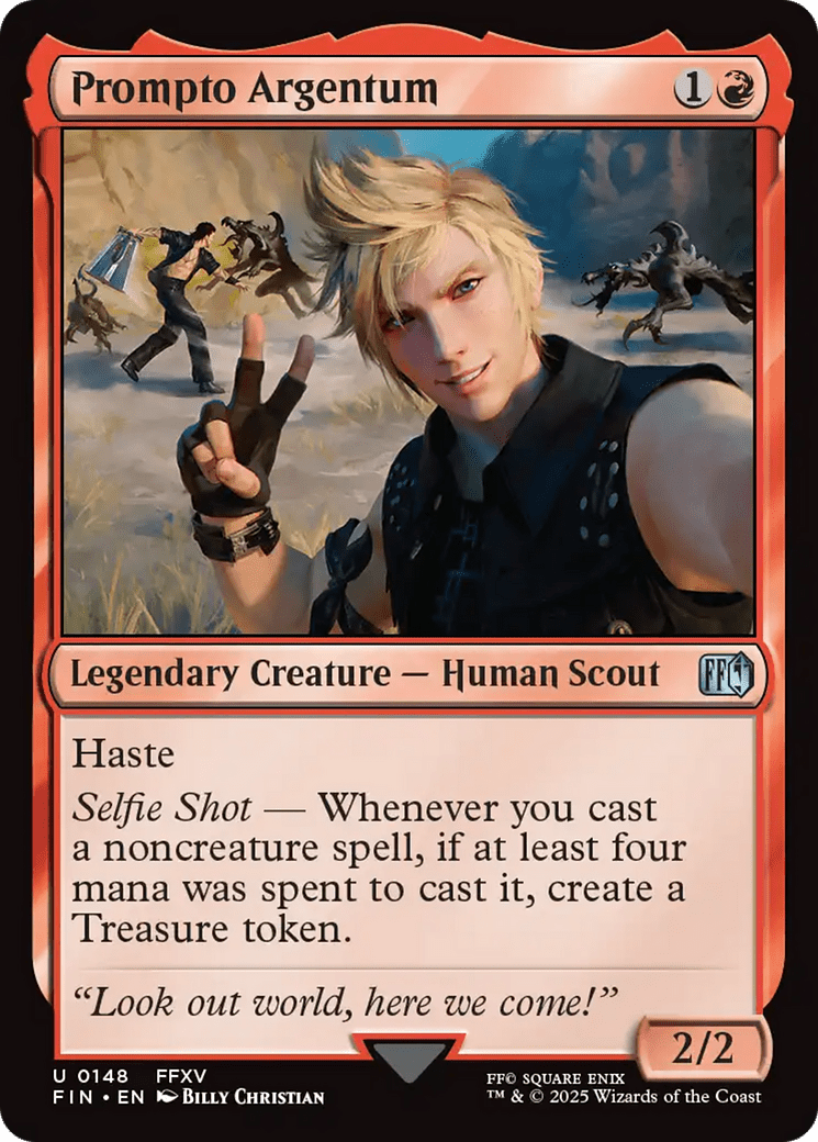 Prompto Argentum [FINAL FANTASY] MTG Single Magic: The Gathering  | Multizone: Comics And Games