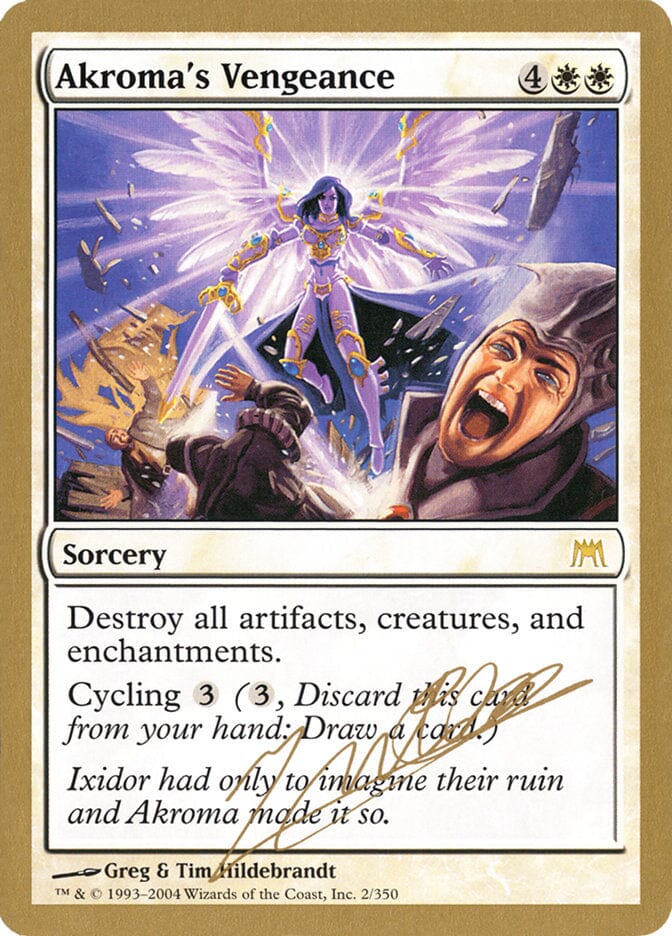 Akroma's Vengeance (Julien Nuijten) [World Championship Decks 2004] MTG Single Magic: The Gathering  | Multizone: Comics And Games