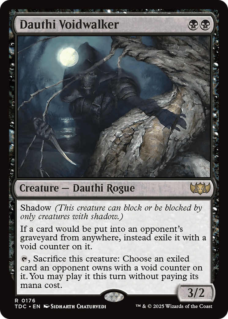 Dauthi Voidwalker [Tarkir: Dragonstorm Commander] MTG Single Magic: The Gathering  | Multizone: Comics And Games