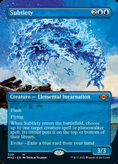 Subtlety (Borderless Alternate Art) [Modern Horizons 2] MTG Single Magic: The Gathering  | Multizone: Comics And Games