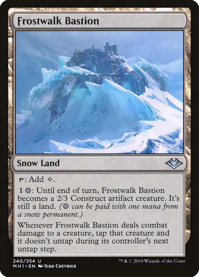 Frostwalk Bastion [Modern Horizons] | Multizone: Comics And Games