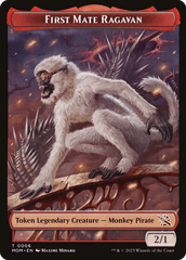 First Mate Ragavan // Knight Double-Sided Token [March of the Machine Tokens] MTG Single Magic: The Gathering  | Multizone: Comics And Games
