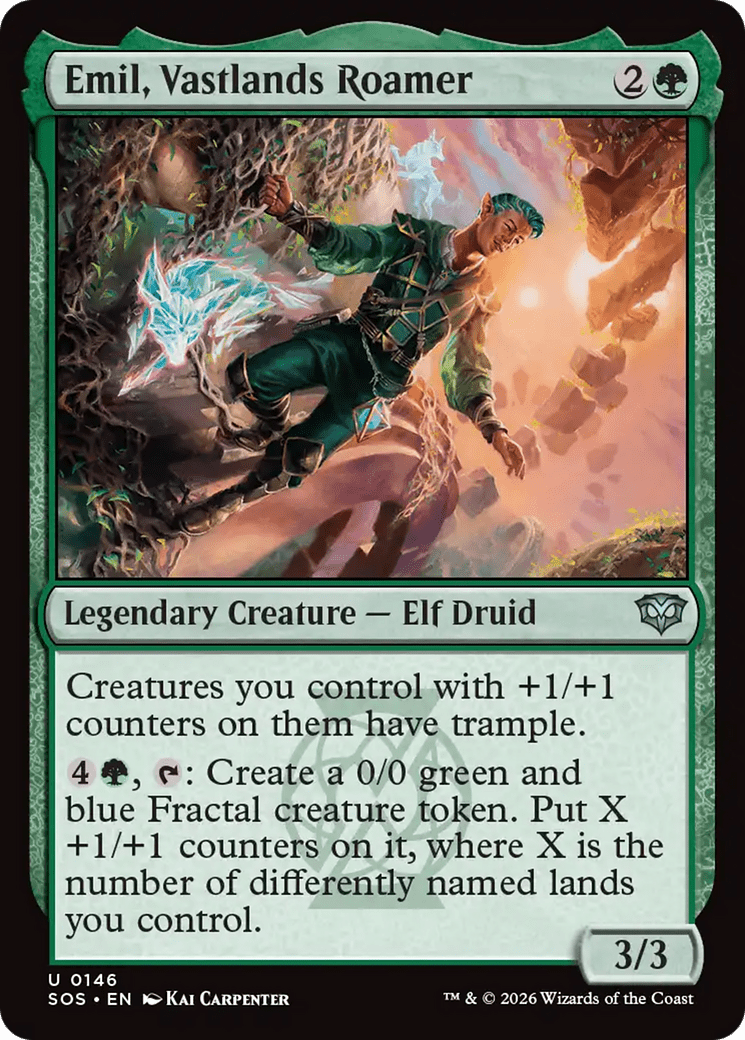 Emil, Vastlands Roamer [Secrets of Strixhaven] MTG Single Magic: The Gathering  | Multizone: Comics And Games