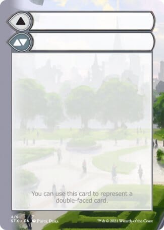 Helper Card (4/9) [Strixhaven: School of Mages Tokens] MTG Single Magic: The Gathering  | Multizone: Comics And Games