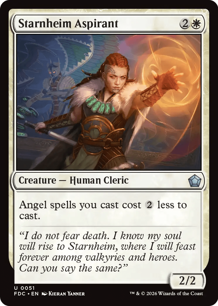 Starnheim Aspirant [Foundations Commander] MTG Single Magic: The Gathering  | Multizone: Comics And Games