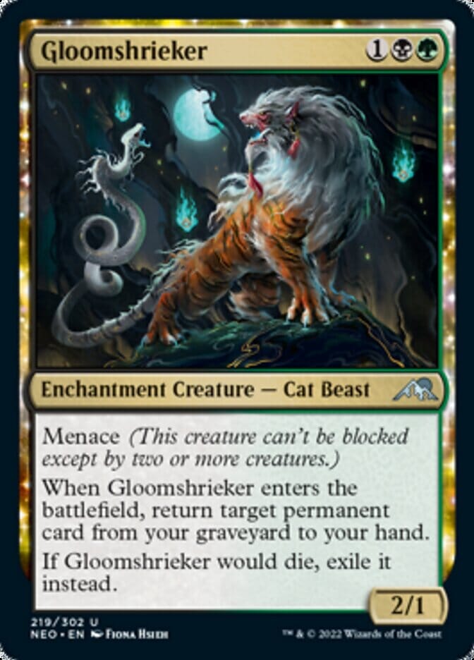 Gloomshrieker [Kamigawa: Neon Dynasty] MTG Single Magic: The Gathering  | Multizone: Comics And Games