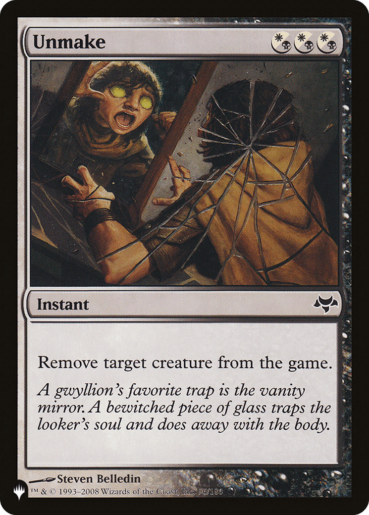 Unmake [The List] MTG Single Magic: The Gathering  | Multizone: Comics And Games
