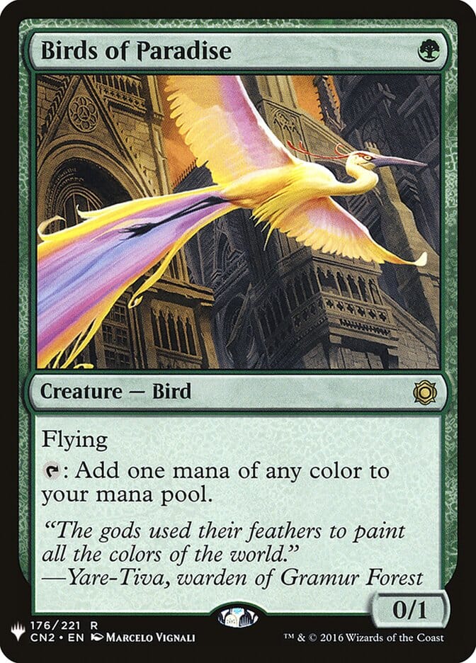 Birds of Paradise [Mystery Booster] MTG Single Magic: The Gathering  | Multizone: Comics And Games