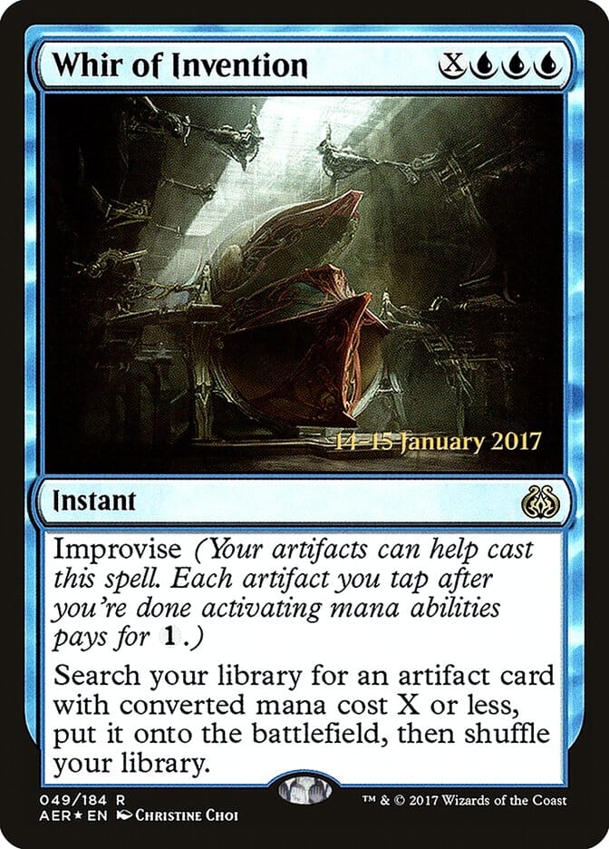 Whir of Invention [Aether Revolt Prerelease Promos] MTG Single Magic: The Gathering  | Multizone: Comics And Games