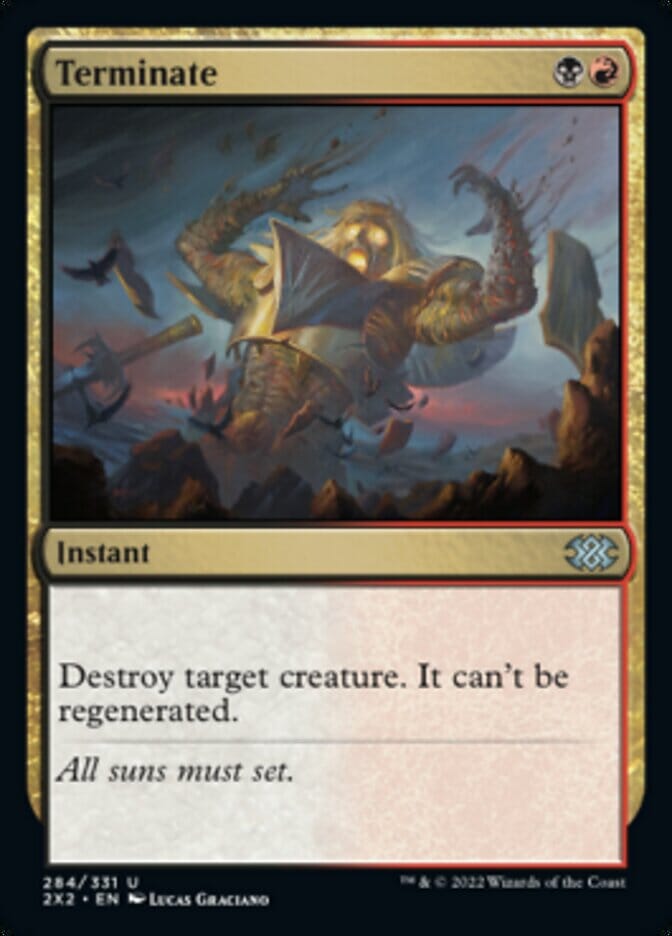 Terminate [Double Masters 2022] MTG Single Magic: The Gathering  | Multizone: Comics And Games