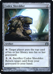 Codex Shredder [Mystery Booster] MTG Single Magic: The Gathering  | Multizone: Comics And Games