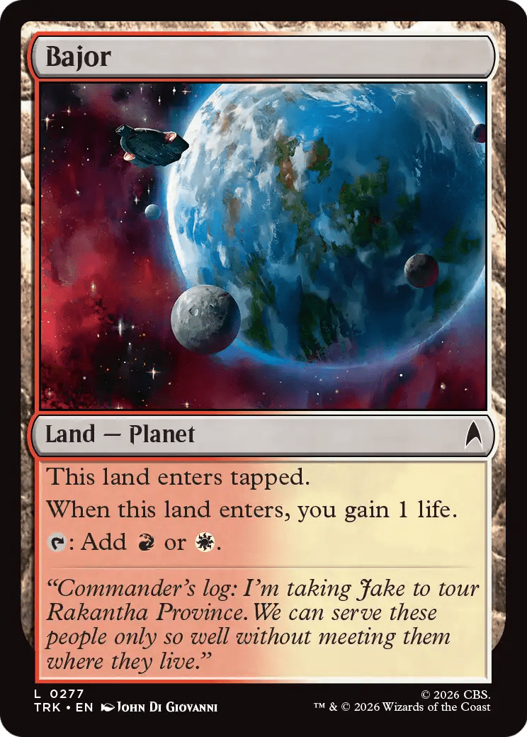 Bajor [Star Trek] MTG Single Magic: The Gathering  | Multizone: Comics And Games