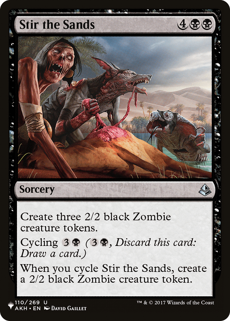 Stir the Sands [The List] MTG Single Magic: The Gathering  | Multizone: Comics And Games