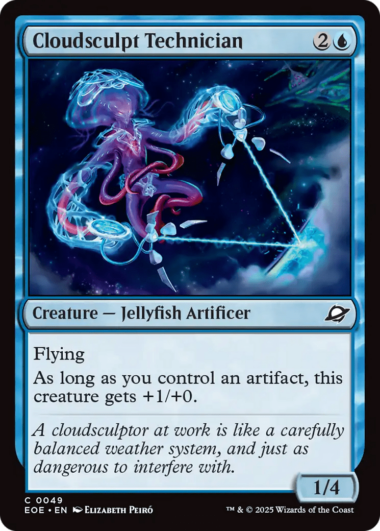 Cloudsculpt Technician [Edge of Eternities] MTG Single Magic: The Gathering  | Multizone: Comics And Games