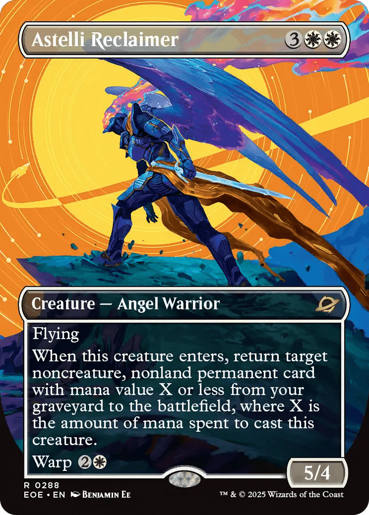 Astelli Reclaimer (Borderless) [Edge of Eternities] MTG Single Magic: The Gathering  | Multizone: Comics And Games