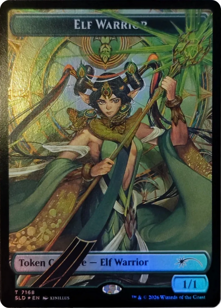Elf Warrior Token (7168) [Secret Lair Drop Series] | Multizone: Comics And Games