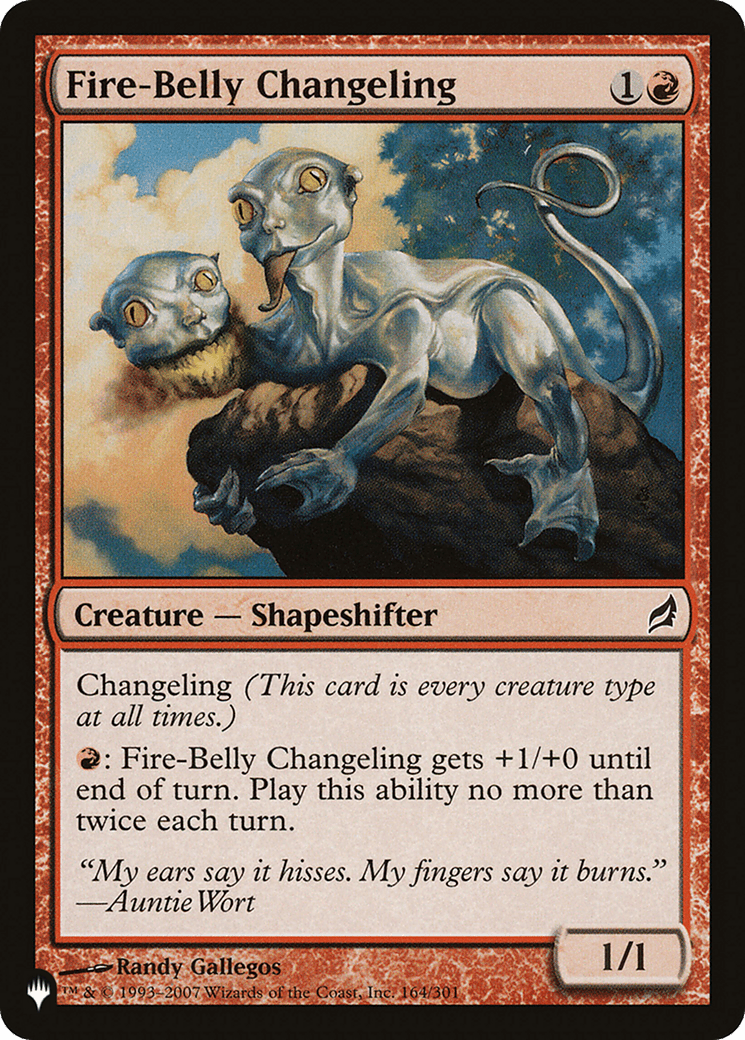 Fire-Belly Changeling [The List] MTG Single Magic: The Gathering  | Multizone: Comics And Games
