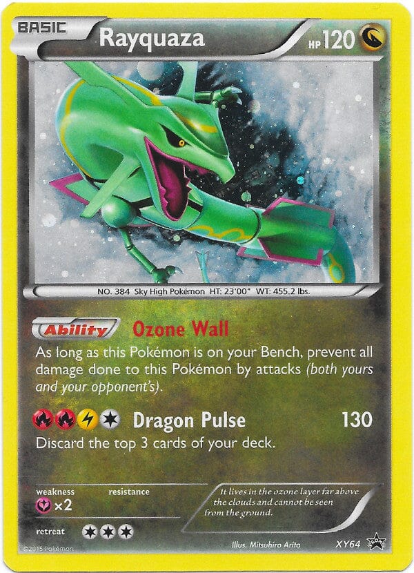 Rayquaza (XY64) (Jumbo Card) [XY: Black Star Promos] Pokemon Single Pokémon  | Multizone: Comics And Games