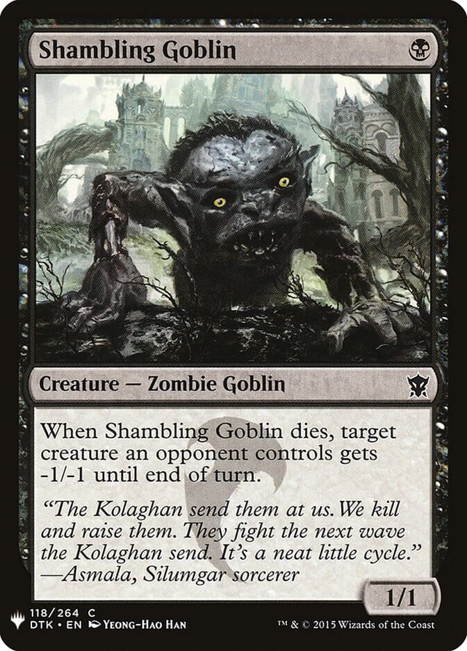 Shambling Goblin [Mystery Booster] MTG Single Magic: The Gathering  | Multizone: Comics And Games
