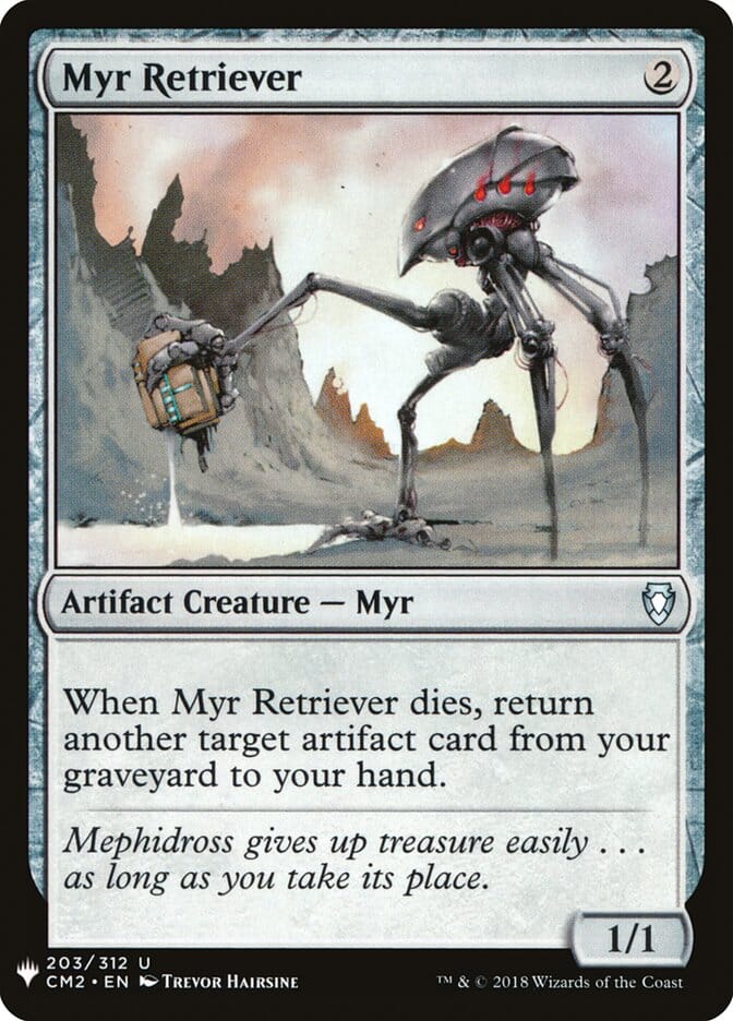 Myr Retriever [Mystery Booster] MTG Single Magic: The Gathering  | Multizone: Comics And Games