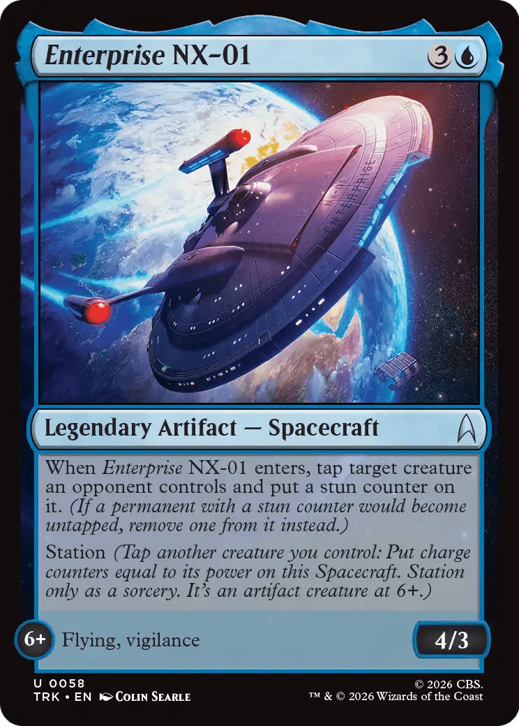 Enterprise NX-01 [Star Trek] MTG Single Magic: The Gathering  | Multizone: Comics And Games