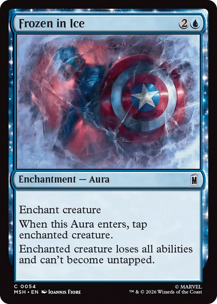 Frozen in Ice [Marvel Super Heroes] MTG Single Magic: The Gathering  | Multizone: Comics And Games