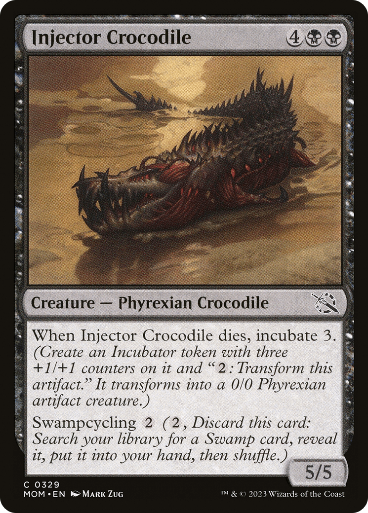 Injector Crocodile [March of the Machine] MTG Single Magic: The Gathering  | Multizone: Comics And Games