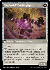 Unstable Glyphbridge // Sandswirl Wanderglyph [The Lost Caverns of Ixalan Prerelease Cards] MTG Single Magic: The Gathering  | Multizone: Comics And Games