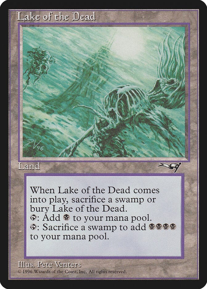 Lake of the Dead [Alliances] MTG Single Magic: The Gathering  | Multizone: Comics And Games