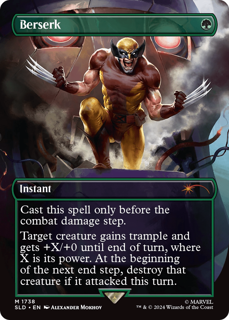 Berserk (1738) (Rainbow Foil) [Secret Lair Drop Series] MTG Single Magic: The Gathering  | Multizone: Comics And Games