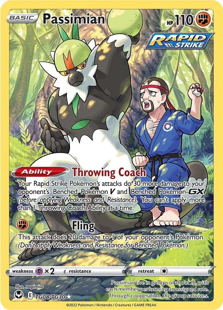 Passimian (TG08/TG30) [Sword & Shield: Silver Tempest] Pokemon Single Pokémon  | Multizone: Comics And Games