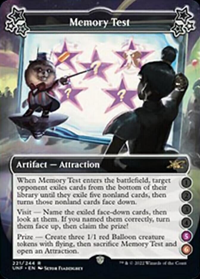 Memory Test (5-6) [Unfinity] MTG Single Magic: The Gathering  | Multizone: Comics And Games