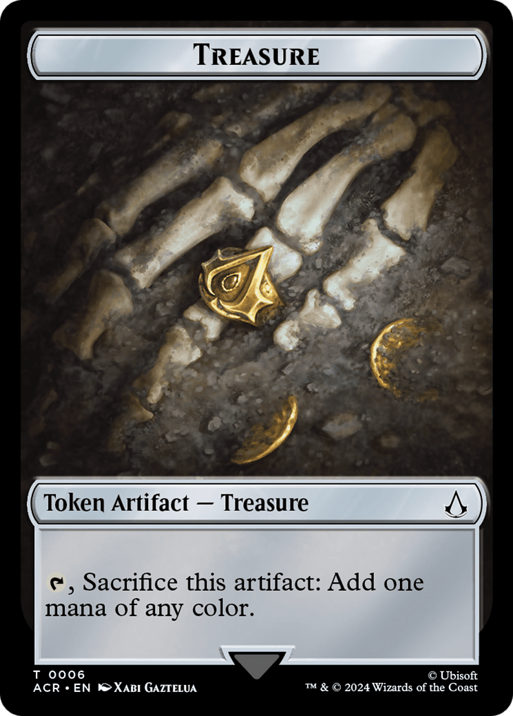 Treasure Token [Assassin's Creed Tokens] MTG Single Magic: The Gathering  | Multizone: Comics And Games