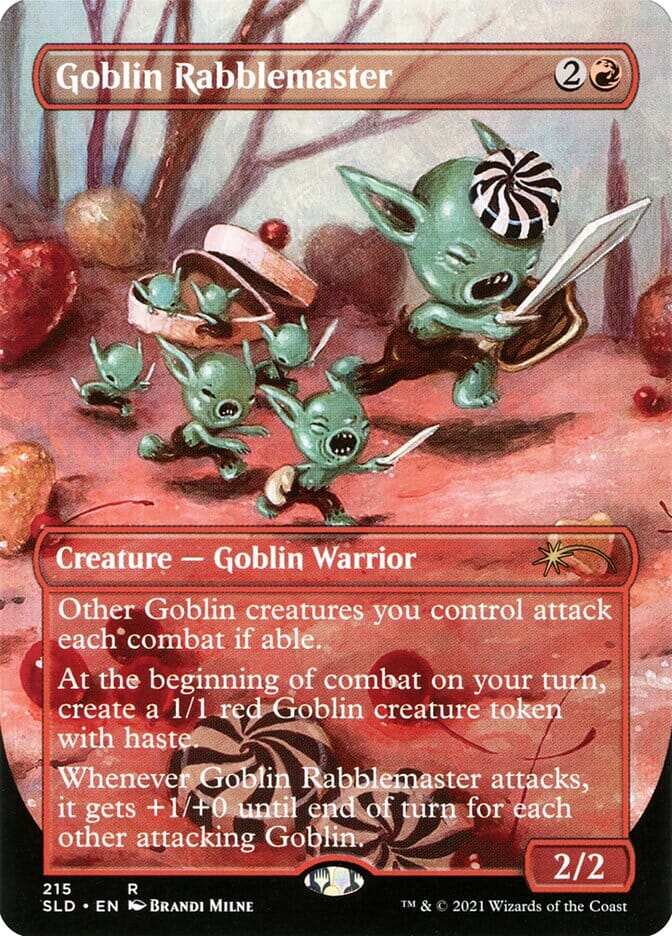Goblin Rabblemaster [Secret Lair Drop Series] MTG Single Magic: The Gathering  | Multizone: Comics And Games