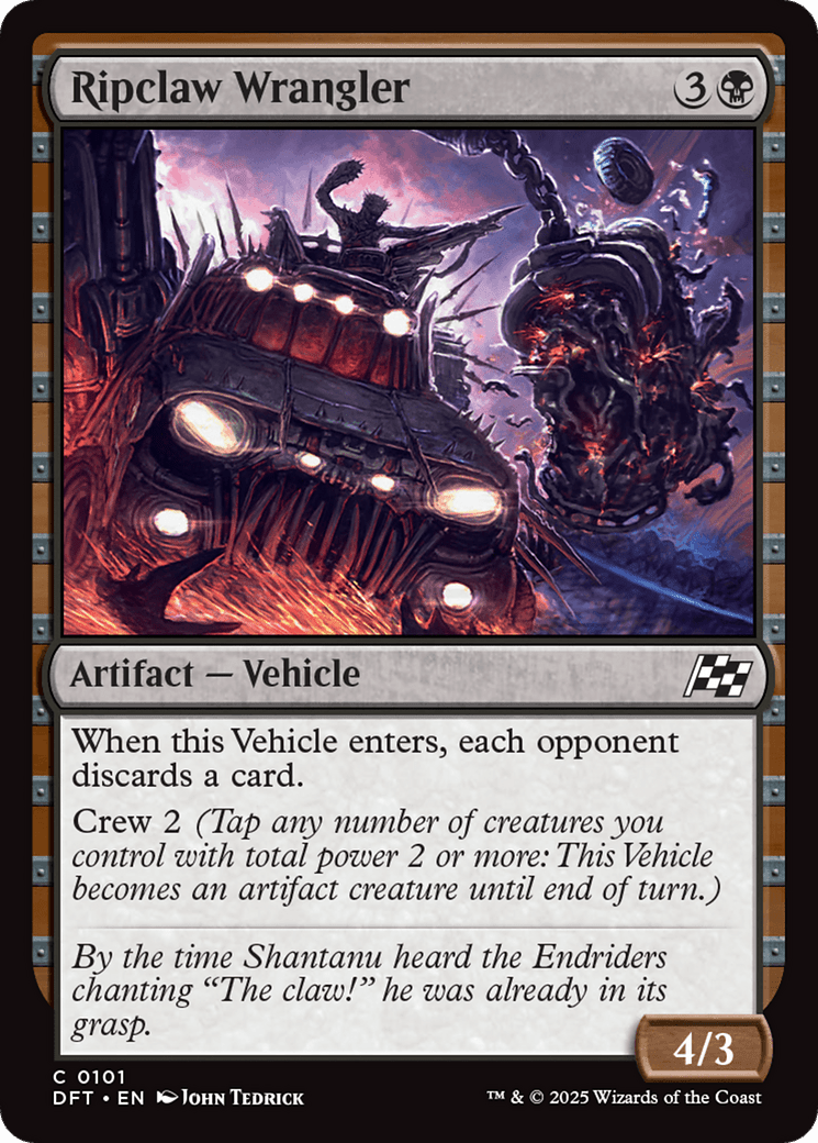 Ripclaw Wrangler [Aetherdrift] MTG Single Magic: The Gathering  | Multizone: Comics And Games