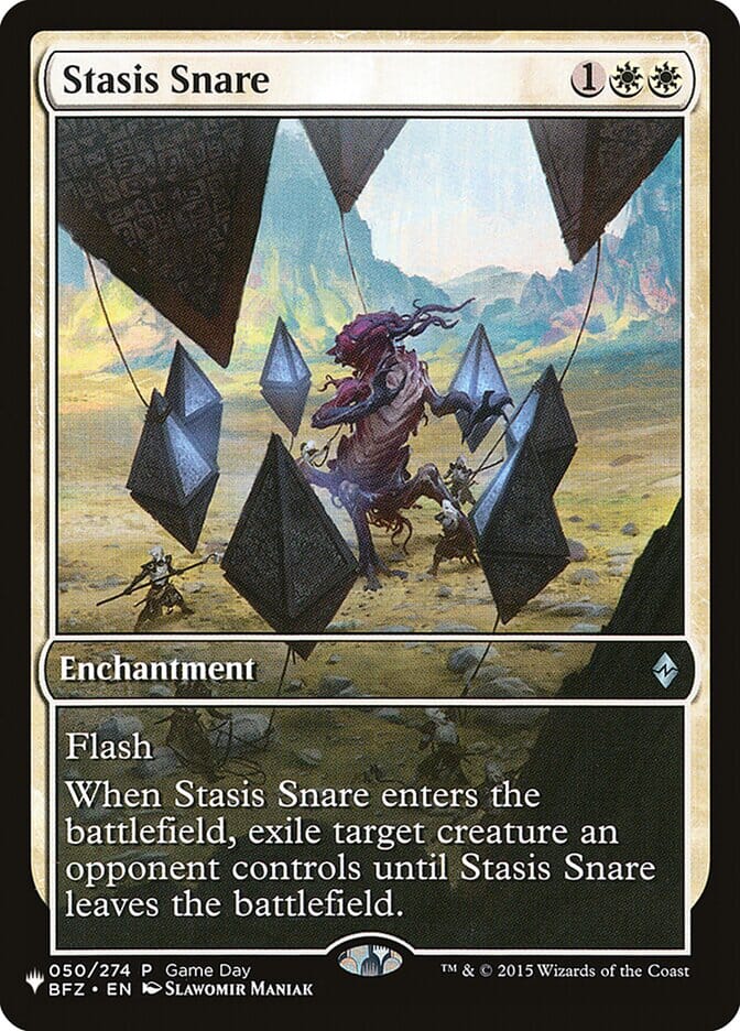 Stasis Snare (Game Day) [The List] MTG Single Magic: The Gathering  | Multizone: Comics And Games
