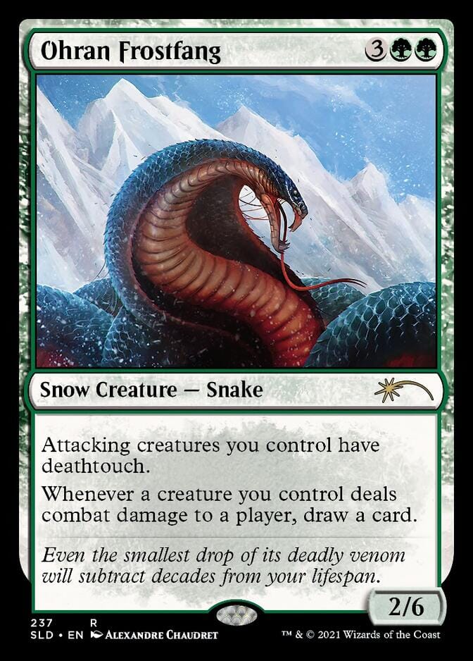 Ohran Frostfang [Secret Lair Drop Series] MTG Single Magic: The Gathering  | Multizone: Comics And Games