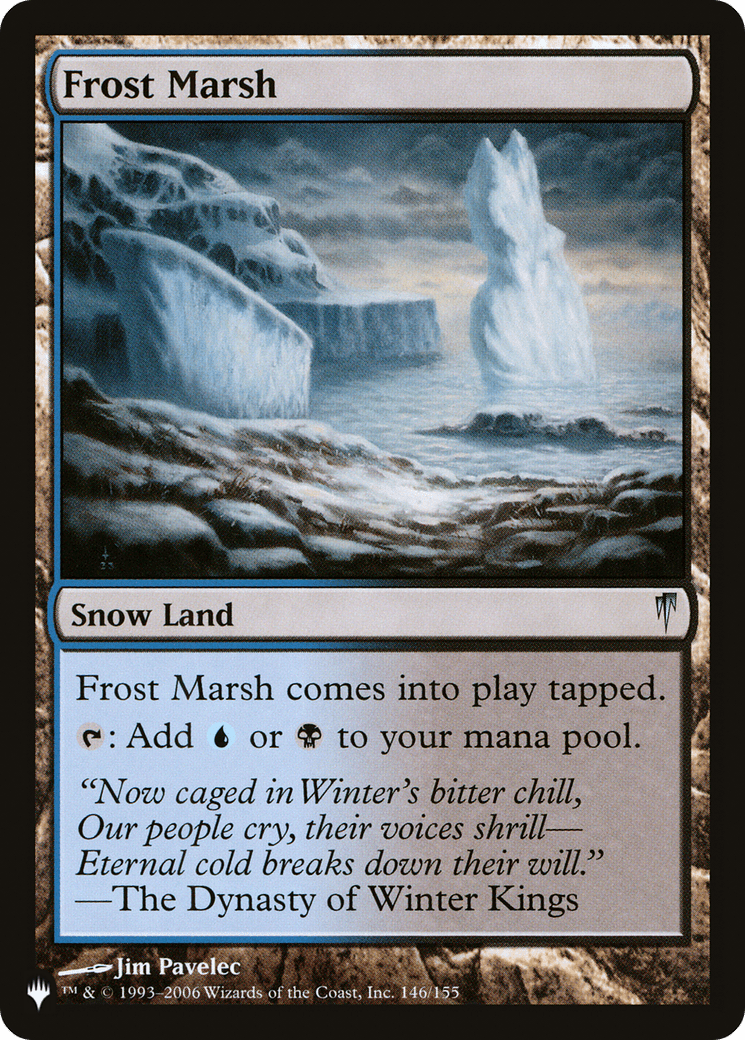 Frost Marsh [The List] MTG Single Magic: The Gathering  | Multizone: Comics And Games
