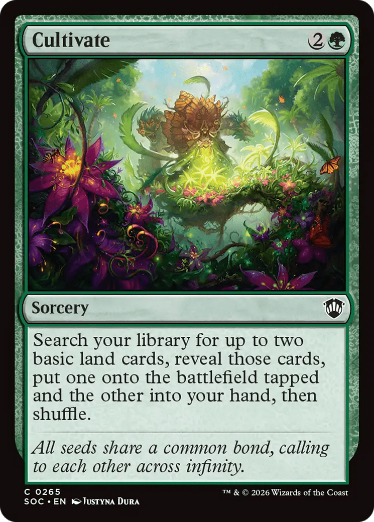 Cultivate [Secrets of Strixhaven Commander] MTG Single Magic: The Gathering  | Multizone: Comics And Games