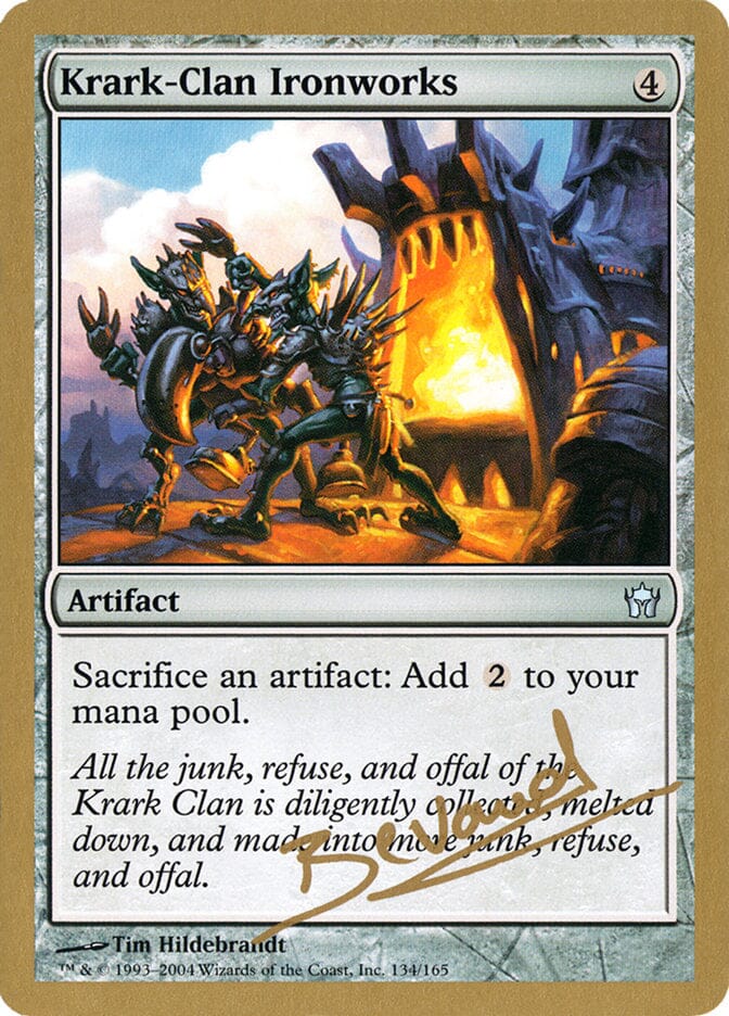 Krark-Clan Ironworks (Manuel Bevand) [World Championship Decks 2004] MTG Single Magic: The Gathering  | Multizone: Comics And Games