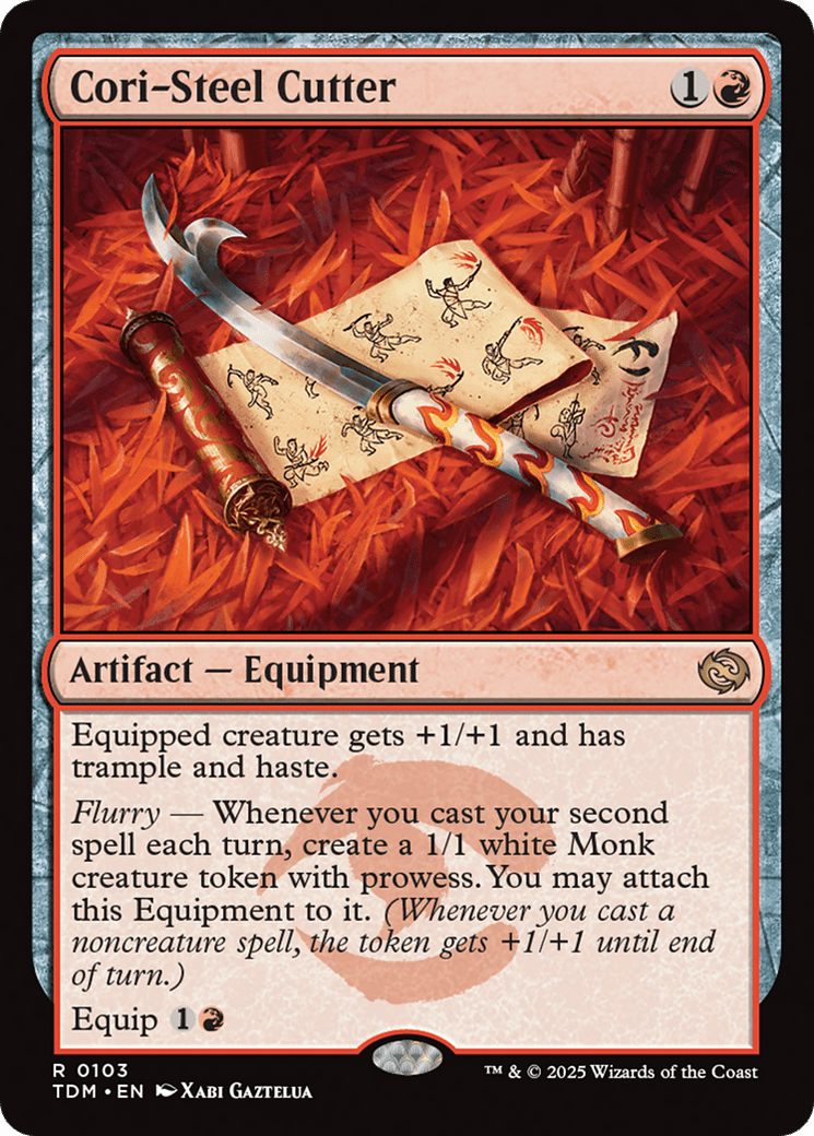 Cori-Steel Cutter [Tarkir: Dragonstorm] MTG Single Magic: The Gathering  | Multizone: Comics And Games