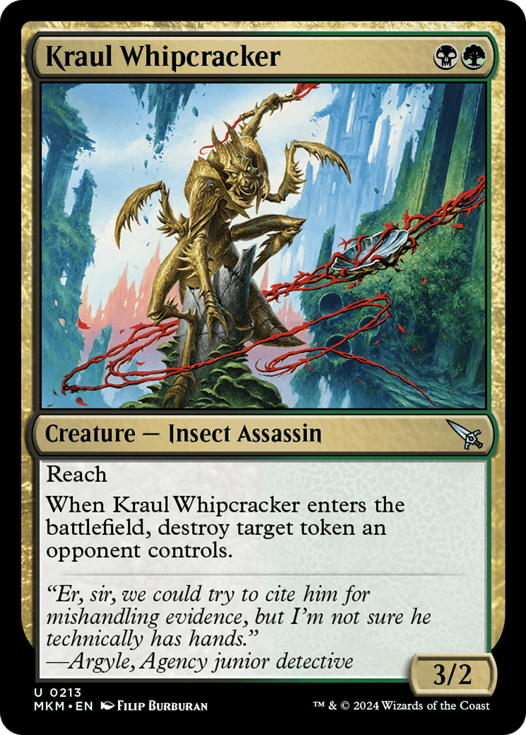 Kraul Whipcracker (Red) [Murders at Karlov Manor] MTG Single Magic: The Gathering  | Multizone: Comics And Games