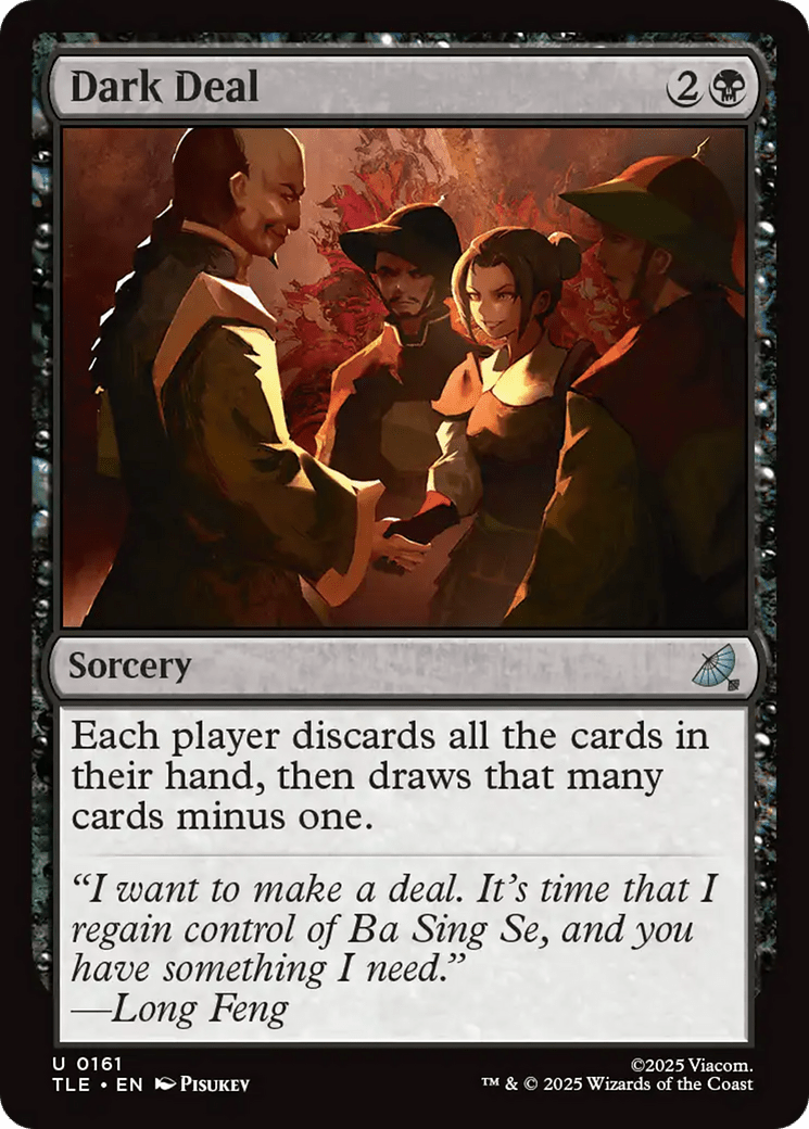 Dark Deal [Avatar: The Last Airbender: Eternal-Legal] MTG Single Magic: The Gathering  | Multizone: Comics And Games