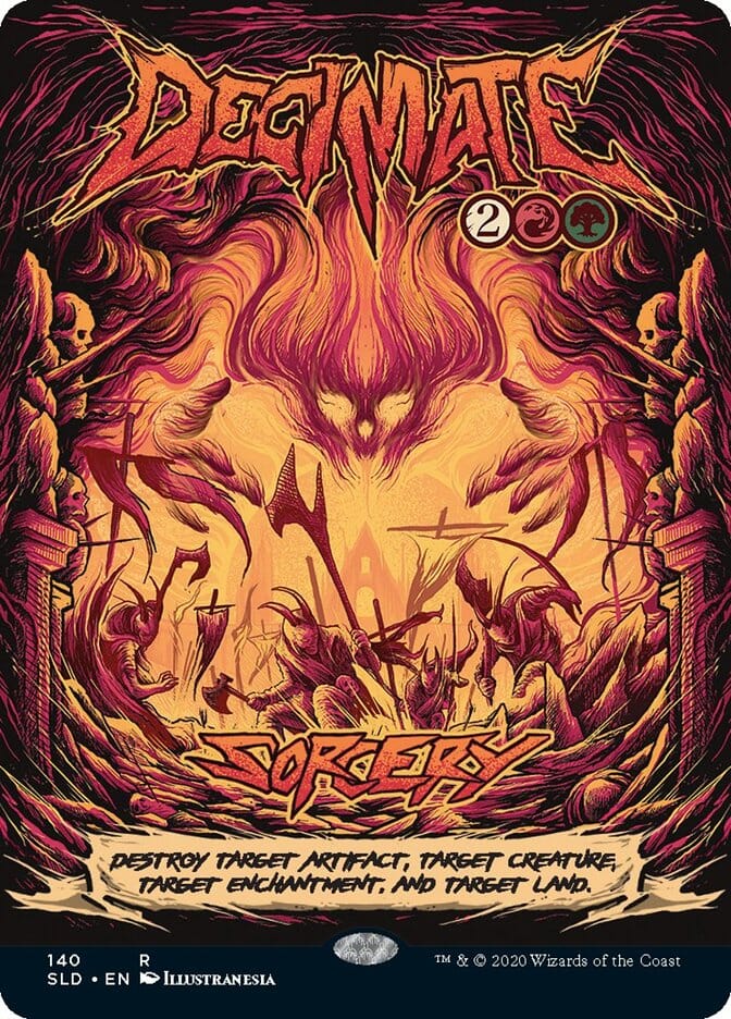 Decimate [Secret Lair Drop Series] MTG Single Magic: The Gathering  | Multizone: Comics And Games