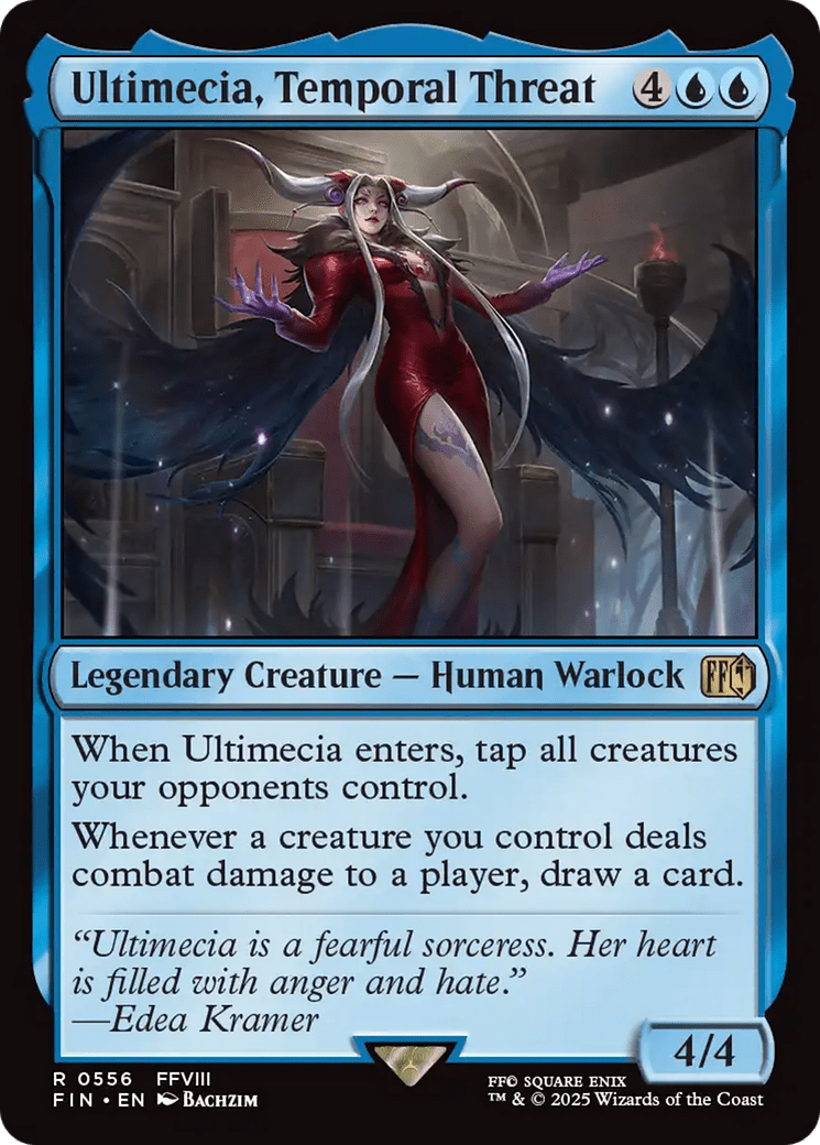 Ultimecia, Temporal Threat [FINAL FANTASY] MTG Single Magic: The Gathering  | Multizone: Comics And Games